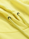 NAX Gelbes Basic-Sweatshirt für Frauen NAX QEDA