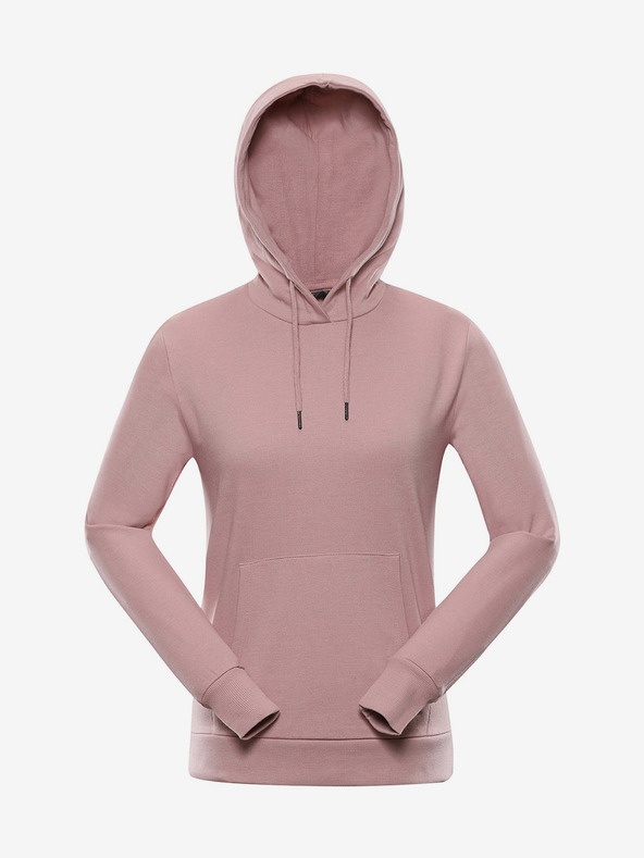 NAX Rosa Basic-Sweatshirt für Frauen NAX QEDA