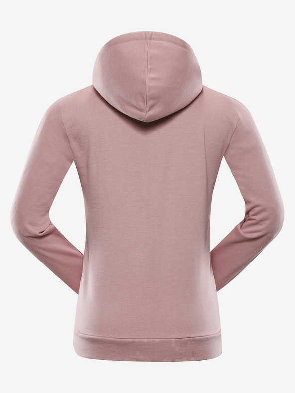 NAX Rosa Basic-Sweatshirt für Frauen NAX QEDA