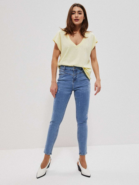 Moodo Blaue Damenjeans Moodo