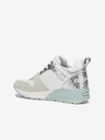 Replay Damen Turnschuhe in Weiß und Silber Replay