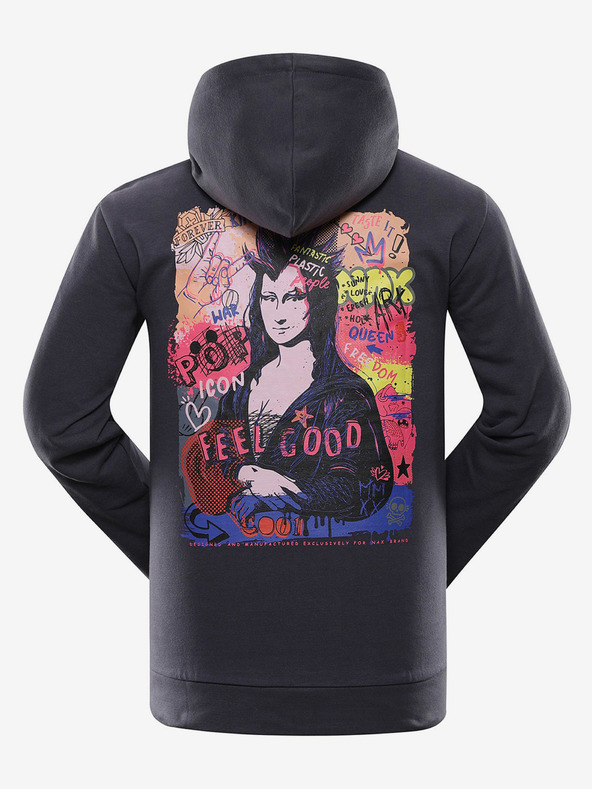 NAX Herren-Sweatshirt nax NAX LIMEN grau