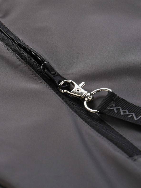 NAX Gelb-schwarz gemusterte Herrenjacke NAX ZALEW