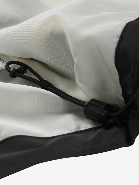 NAX Cremefarbene und schwarze Herrenjacke NAX ZALEW