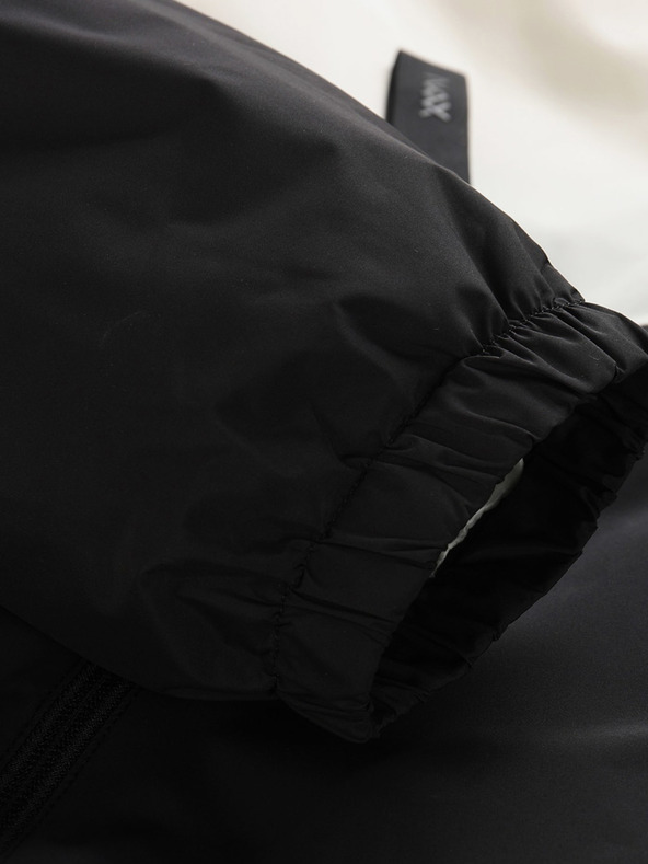 NAX Cremefarbene und schwarze Herrenjacke NAX ZALEW