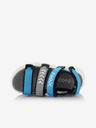NAX Graue und blaue Jungensandalen NAX Nesso