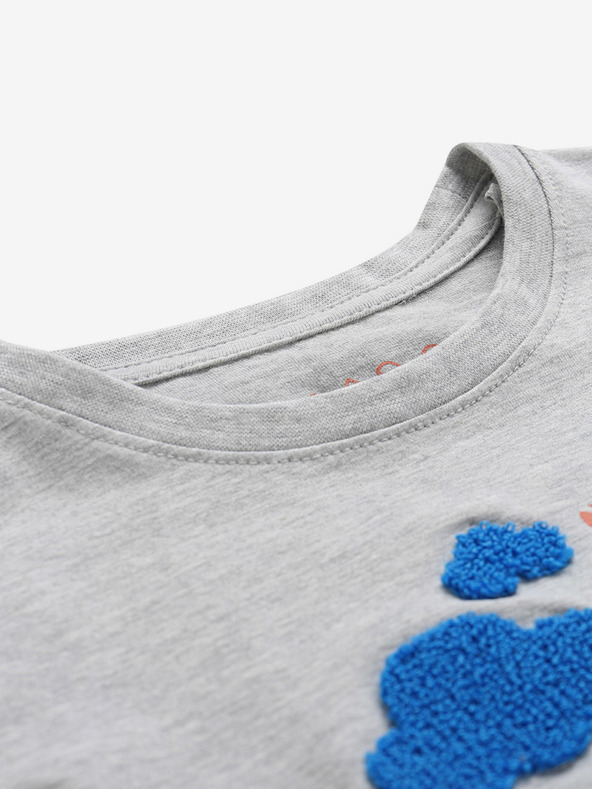 NAX Kinder-T-Shirt NAX POLEFO grau