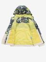 NAX NAX IMUFO Gelb und Beige Gemusterte Kinderjacke
