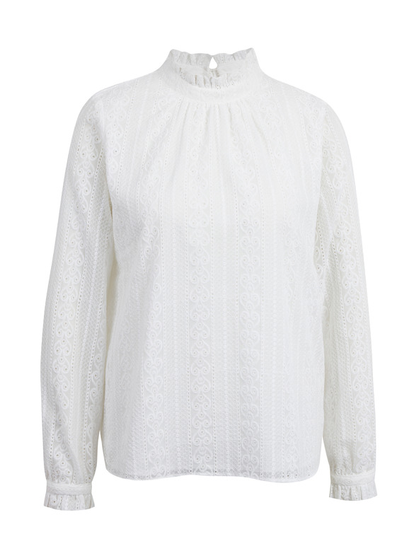 Orsay Weiße Damen-Spitzenbluse ORSAY