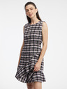 Orsay Rosa und schwarzes Tweed-Damenkleid ORSAY