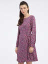 Orsay Rosa und lila gemustertes Damenkleid ORSAY
