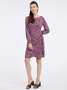 Orsay Rosa und lila gemustertes Damenkleid ORSAY