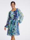Orsay Blaues geblümtes Damenkleid ORSAY