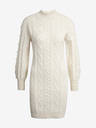 Orsay Cremefarbenes Damen-Strickkleid ORSAY