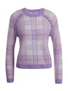 Orsay Hellvioletter Karo-Pullover für Damen ORSAY