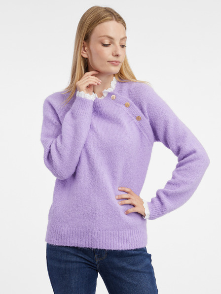 Orsay Hellvioletter Damen-Pullover ORSAY