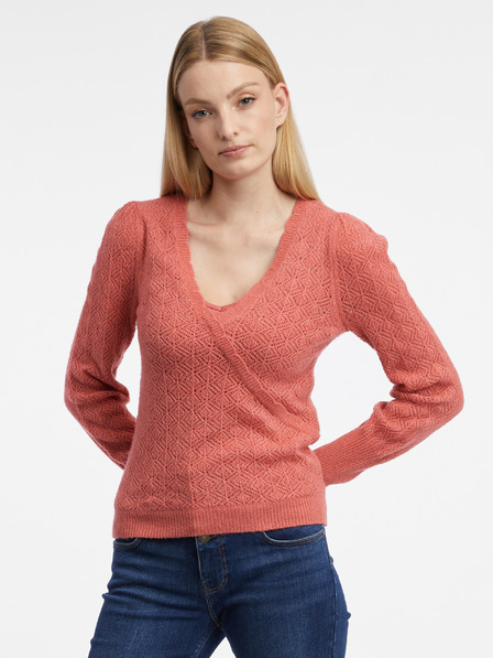 Orsay Brick Damen Pullover mit Wollmischung ORSAY