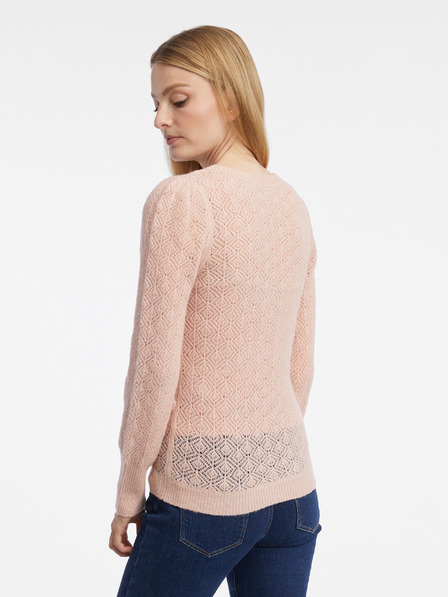 Orsay Hellrosa Damenpullover aus Wollmischung ORSAY
