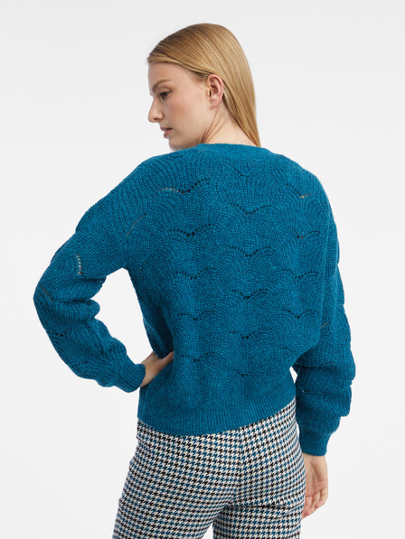 Orsay Blaue Damen Strickjacke ORSAY