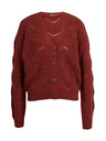 Orsay Ziegelfarbene Damen-Strickjacke ORSAY