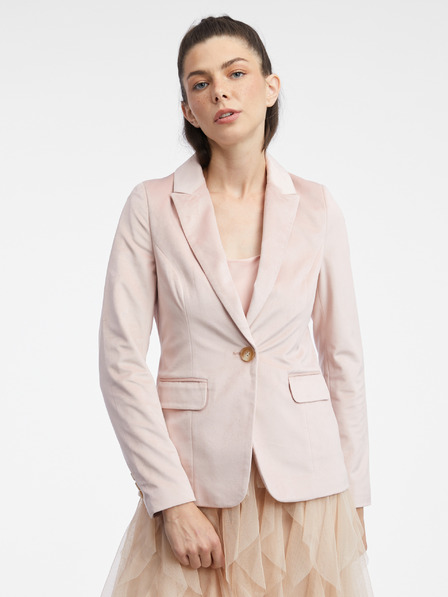 Orsay Hellrosa Damen-Samtjacke ORSAY