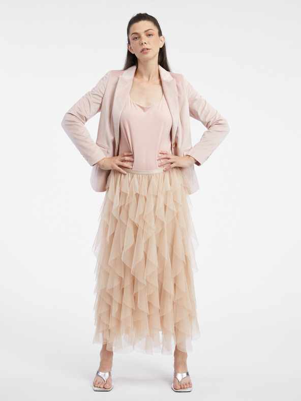 Orsay Hellrosa Damen-Samtjacke ORSAY