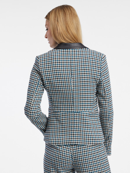 Orsay Schwarz-blau gemusterte Damenjacke ORSAY