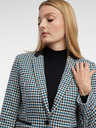 Orsay Schwarz-blau gemusterte Damenjacke ORSAY