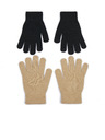 Orsay Set mit zwei Paar Damenhandschuhen in Schwarz und Beige von ORSAY