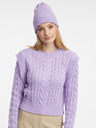 Orsay Hellviolette Damen-Rippenmütze ORSAY