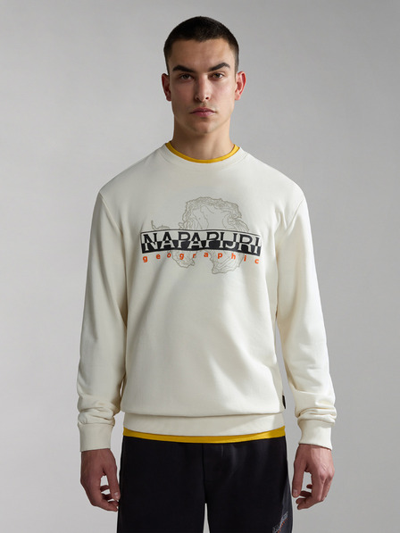 Napapijri NAPAPIJRI Eisberg Creme Herren Sweatshirt