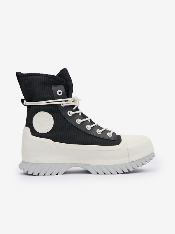 Converse Schwarze Knöchel-Plateau-Sneakers Converse Chuck Taylor All Star Lugged 2.0