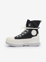 Converse Schwarze Knöchel-Plateau-Sneakers Converse Chuck Taylor All Star Lugged 2.0