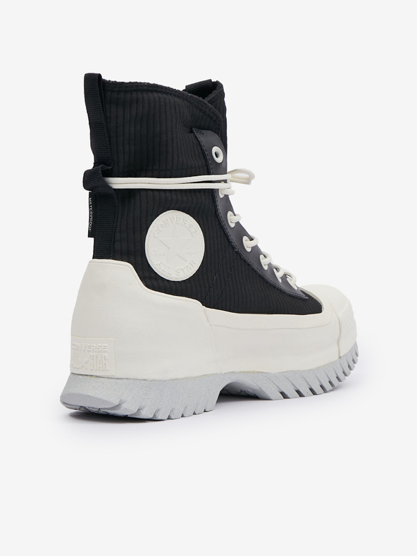 Converse Schwarze Knöchel-Plateau-Sneakers Converse Chuck Taylor All Star Lugged 2.0