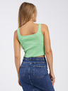 Pieces Grünes Damen Basic Tank Top Pieces Nukisa