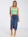 Pieces Grünes Damen Basic Tank Top Pieces Nukisa
