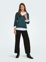 Jacqueline de Yong Dunkelgrün gestreifter Pullover JDY Elanora