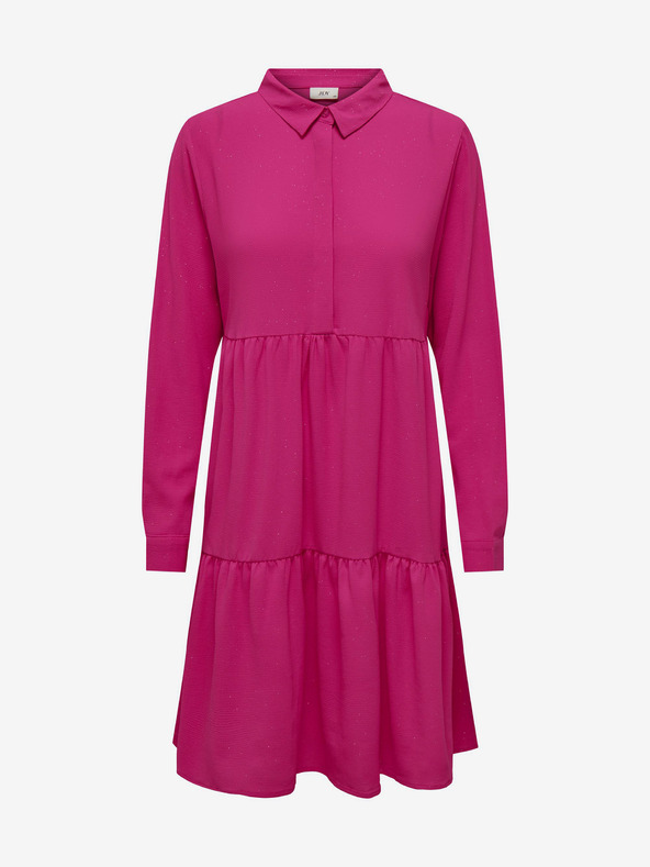 Jacqueline de Yong JDY Piper Dunkelrosa Damen Kleid