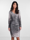 Pieces Pieces Delphia silber-graues Paillettenkleid für Mädchen