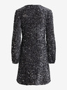 Pieces Graues Damen Paillettenkleid Pieces Kam