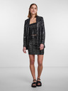 Pieces Schwarze Damen Paillettenjacke Pieces Siddy