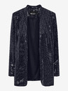Pieces Schwarze Damen Paillettenjacke Pieces Siddy