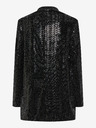 Pieces Schwarze Damen Paillettenjacke Pieces Siddy