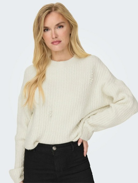 ONLY Creme Damenpullover ONLY Marilla