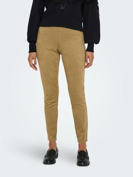 ONLY Beige Damen Wildlederhosen ONLY Jo