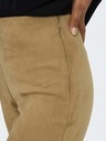 ONLY Beige Damen Wildlederhosen ONLY Jo