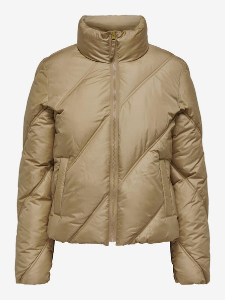 Jacqueline de Yong Beige Damen-Steppwinterjacke JDY Verona