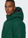 ONLY & SONS Dunkelgrüne Herren-Steppwinterjacke ONLY & SONS Carl