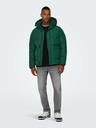 ONLY & SONS Dunkelgrüne Herren-Steppwinterjacke ONLY & SONS Carl