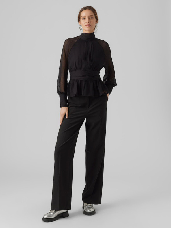 AWARE by VERO MODA Schwarze Damenbluse AWARE by VERO MODA Gaila